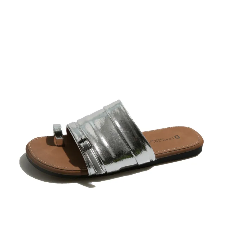 Puppytown Slip Resistant Quiet Slide Slippers Women's-4