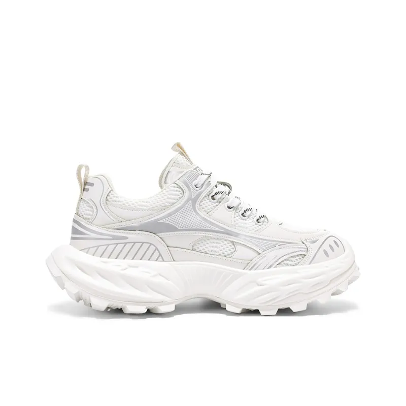 KEKAFU Anti Slip Wear Resistant Low Top Chunky Sneakers Men's-5