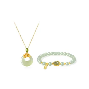 GIFU Colored Glaze Necklaces Women's