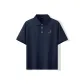 [Mulberry Silk 7A Antibacterial]Navy Blue (FP Denim Sausage Chest Badge)