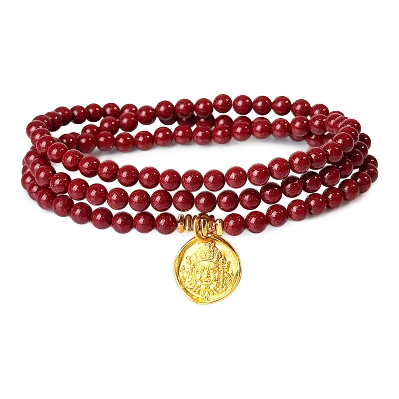 ZKY Cinnabar Jade Bracelets Unisex-0