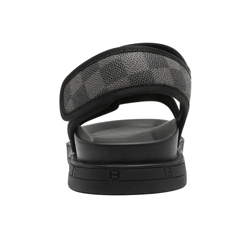 Cachiotti Beach Sandals Men's Black-2