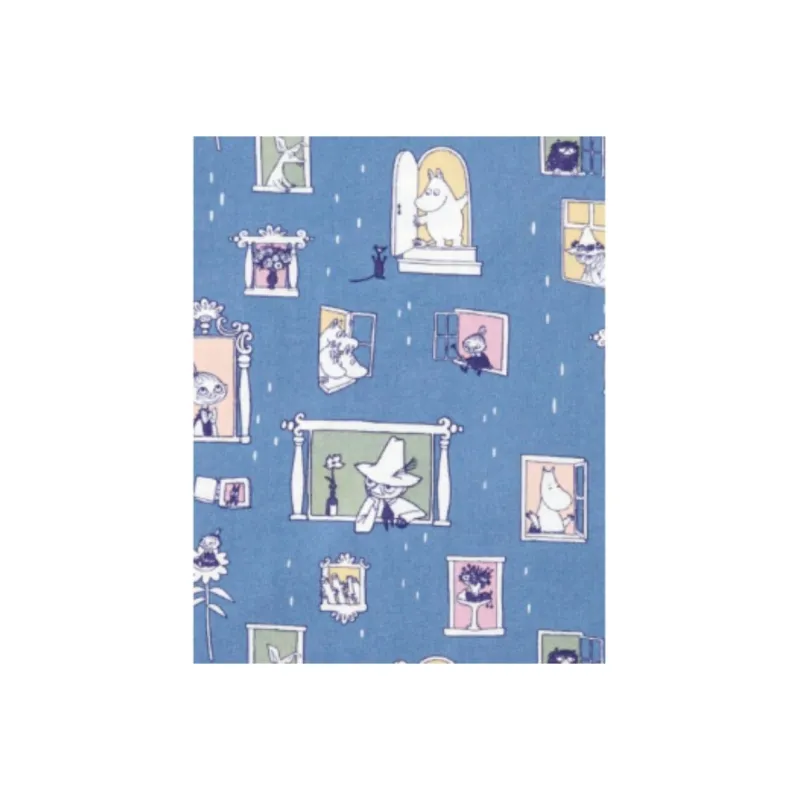 UNIQLO x Moomin SS25 Casual Pants Women's Royal Blue-3