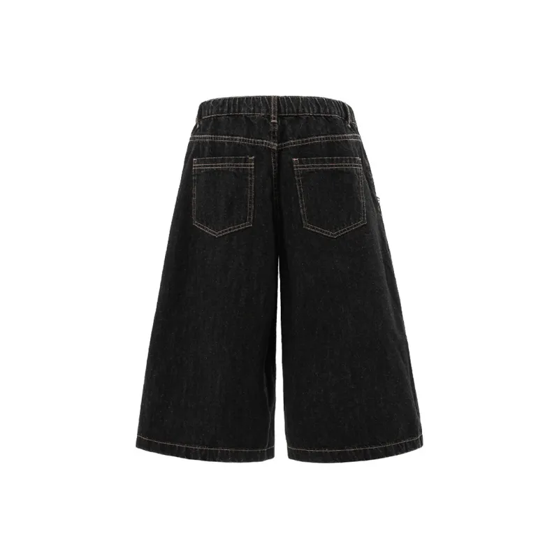 WELTER EXPERIMENT Denim Shorts Unisex-1