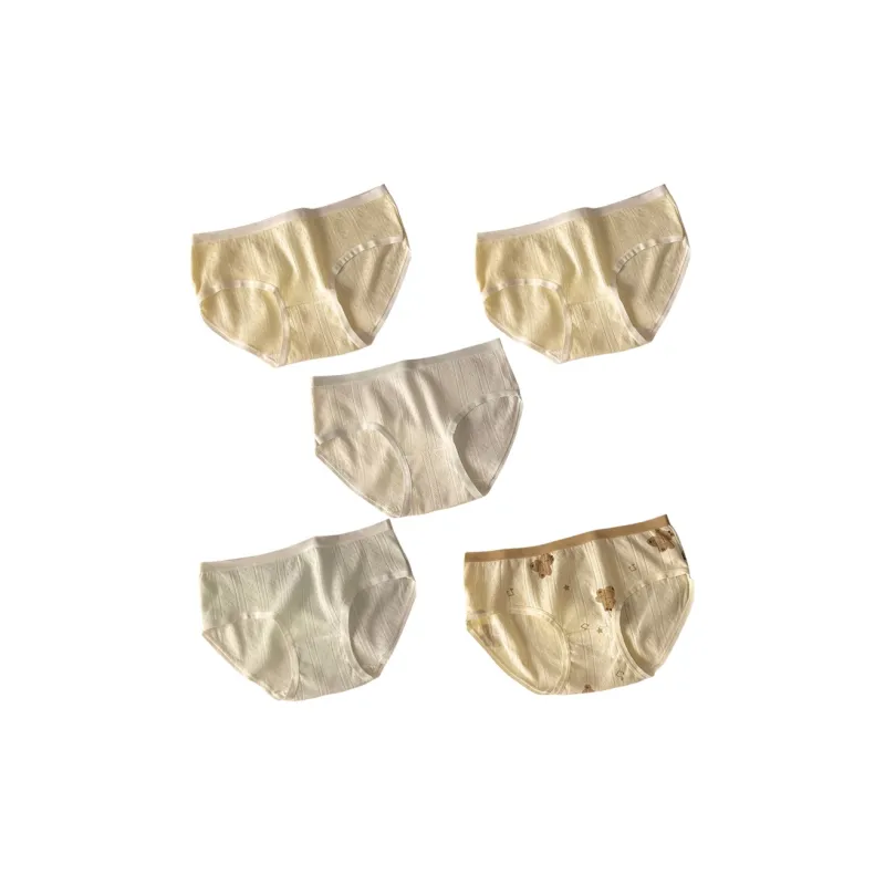 Flowers In Water Underpants Women's 5 Pack-4