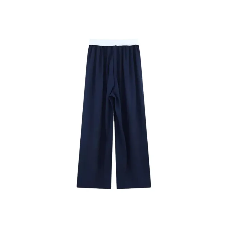 Giyu Casual Pants Women's Blue-1