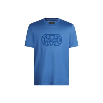 MANGANO T Shirts Men Blue