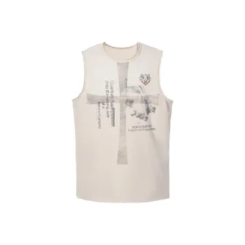 ROCAWEAR Tank Tops Unisex Light Khaki