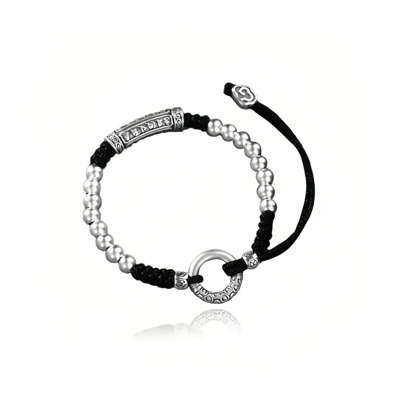 FOREVER MELODY Sterling Silver Bracelets Men's-0