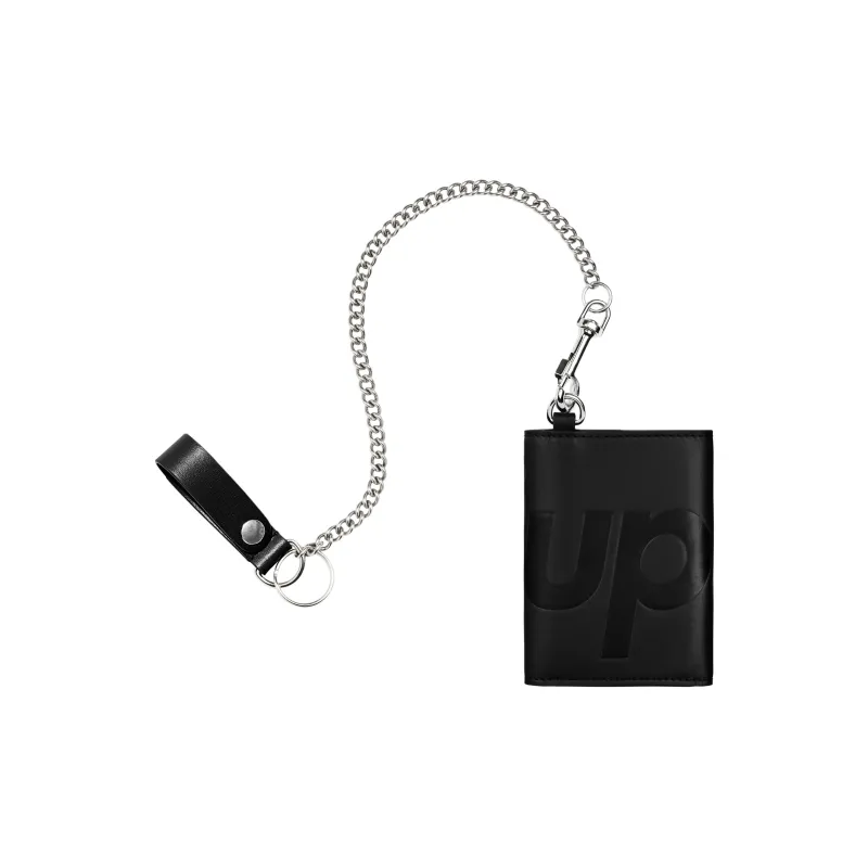 Supreme Calfskin Wallet Regular Unisex Black-1