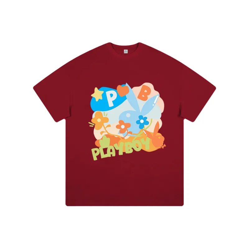 Playboy Short Sleeved T Shirts Unisex-6