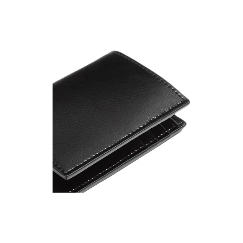 ZARA Polyurethane Wallet Men's Black-3