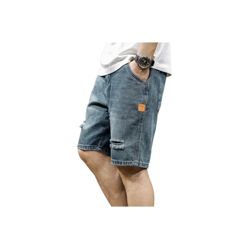 Tonlion Denim Shorts Men-1