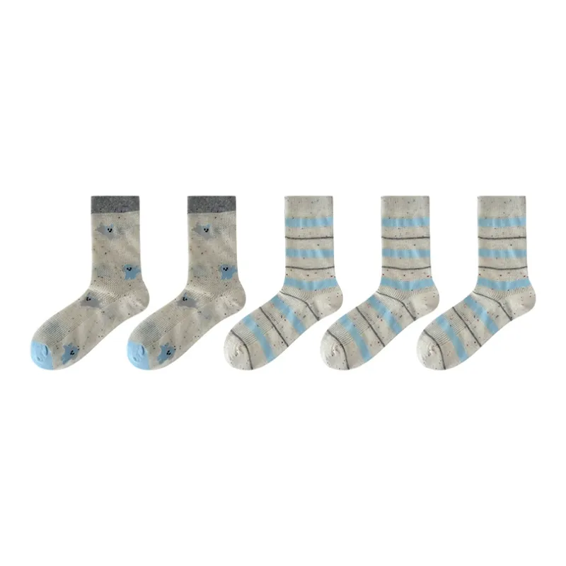Moremoli Mid Calf Socks Women's 5 Pack-1