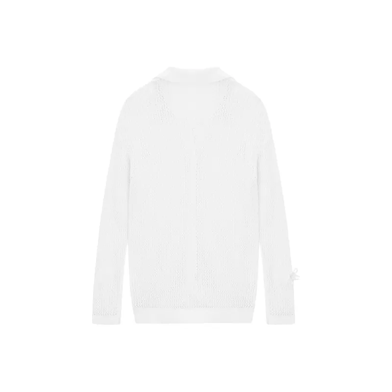 LINCchic Knitwear Women's Oyster White-1