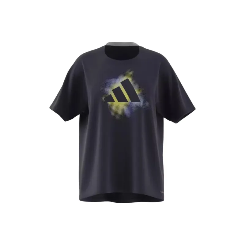Adidas T Shirt Women's Navy Blue-0