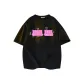 Black (Pink Text)