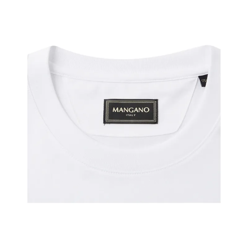 MANGANO T Shirts Men White-3