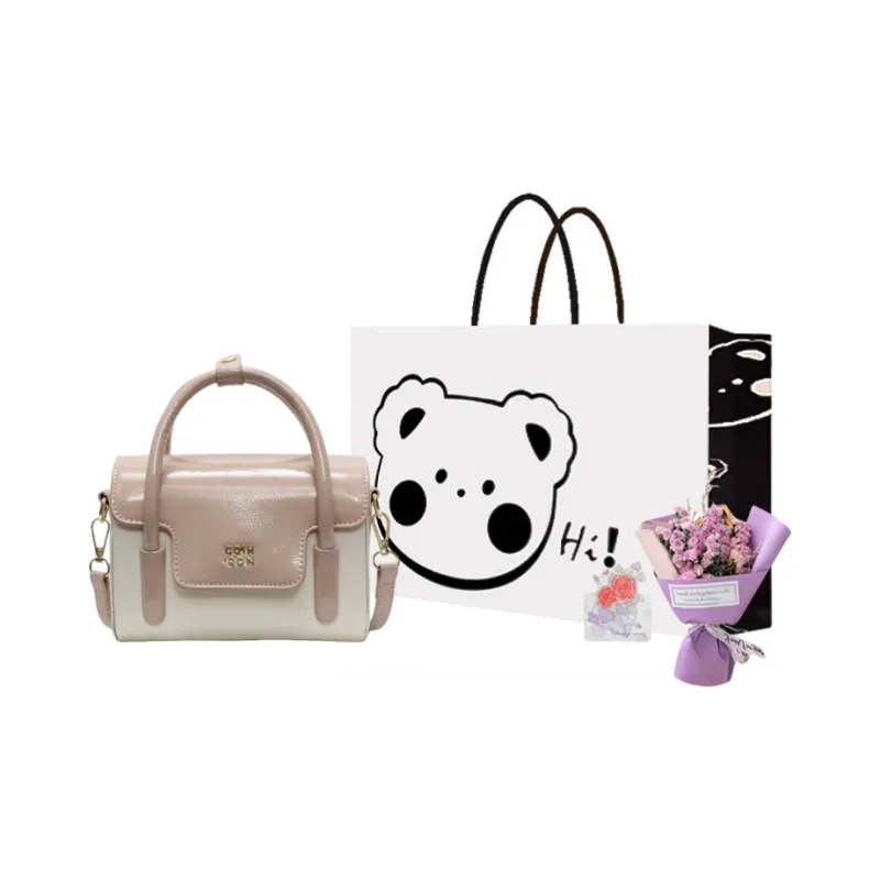 NX DOUGHNUT PU One Shoulder Handbag Women's Multicolor-11