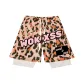 Brown Leopard-[Large Black Pink Letter+Black Pink Small Logo]