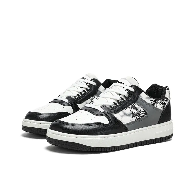 OUGLEMEN Anti Slip Wear Resistant Low Top Skateboard Shoes Men's Box-3