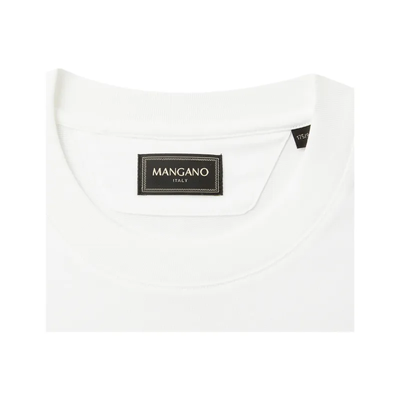 MANGANO T Shirts Men White-3