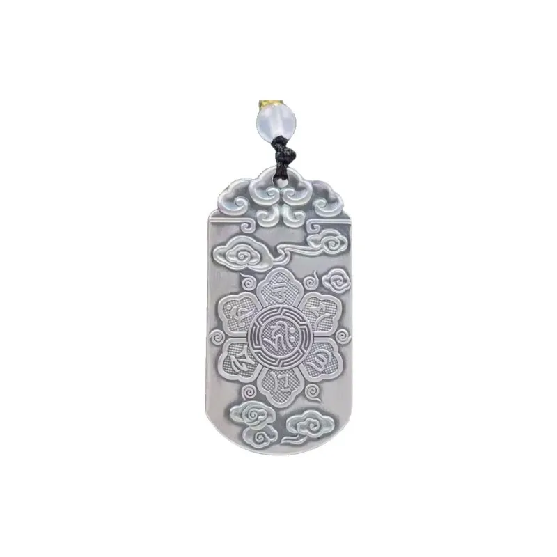 FUYUFU Sterling Silver 999 Fine Silver Necklaces Unisex-0