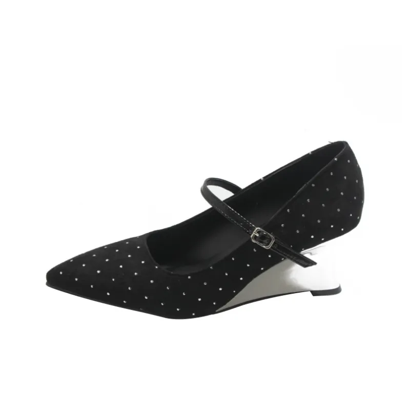MCKP Wedge Heel High Heels Women's-4