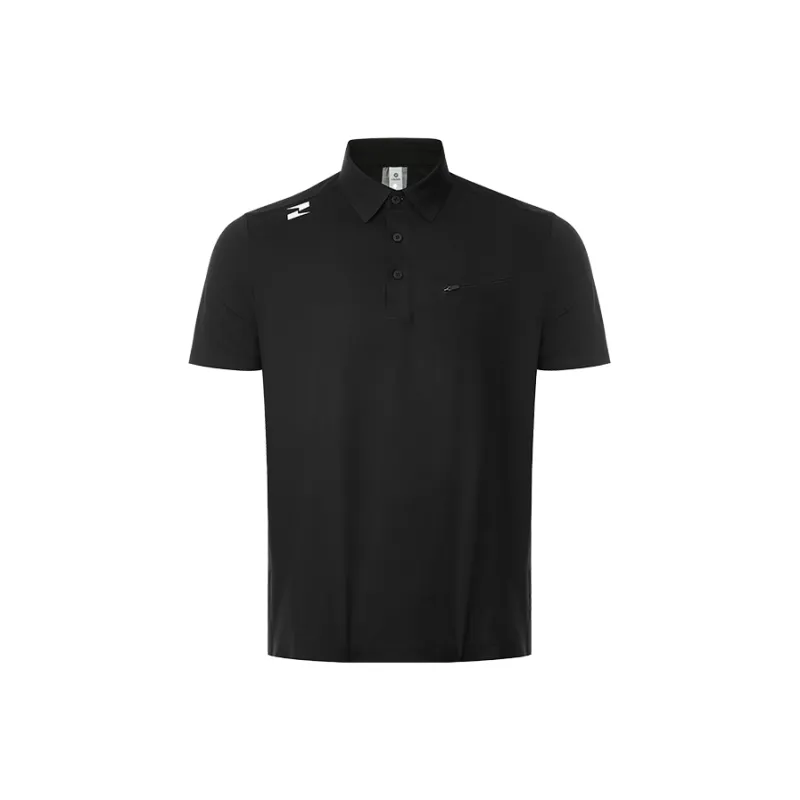 TAJEZZO Polo Shirts Men Black-0
