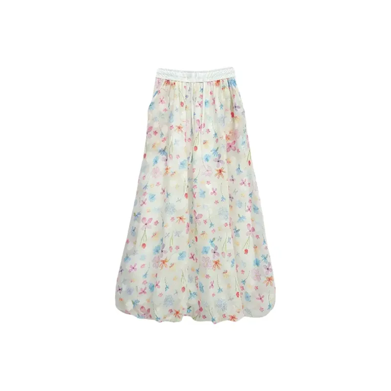 QYPRF Casual Long Skirt Women's-1