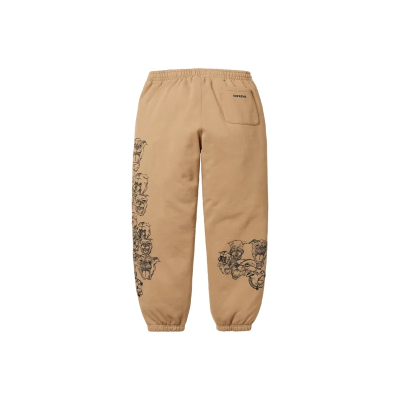Supreme Pitbulls Embroidered Sweatpant-3