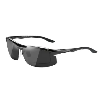 BERTHA Aluminum Magnesium Alloy Rubber Aviator Sunglasses Unisex