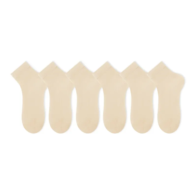 Moremoli Mid Calf Socks Women's 6 Pack-4
