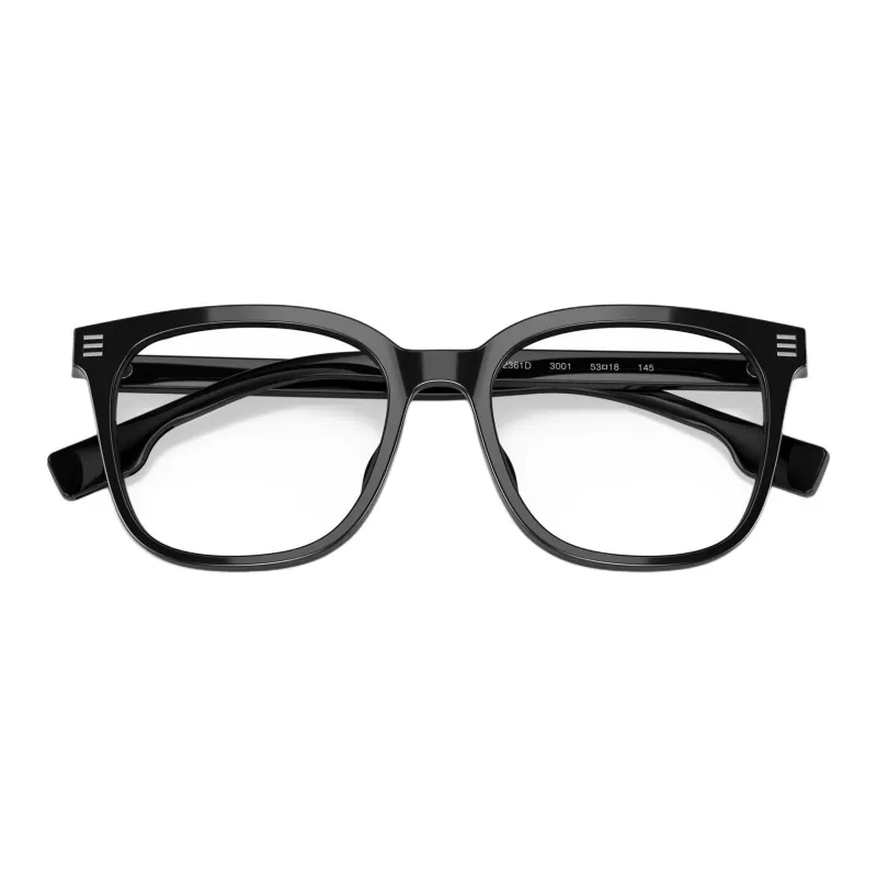 Burberry Plate Frame Square Eyeglass Frames Men's-3
