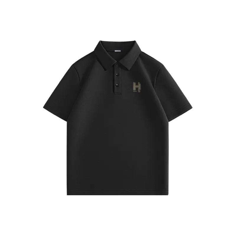 Red bean Polo Shirts Men-4