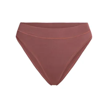 SKIMS SS25 COTTON JERSEY CHEEKY TANGA Underpants Women's 1 Pack