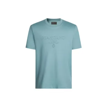 MANGANO T Shirts Men Lake Blue