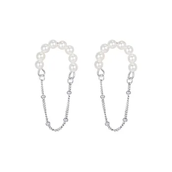 Daisy Dream 925 Sterling Silver Clip On Earrings Women's