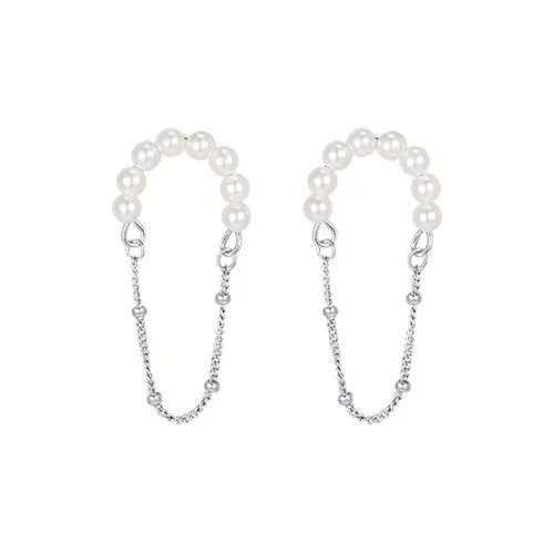 Daisy Dream 925 Sterling Silver Clip On Earrings Women's