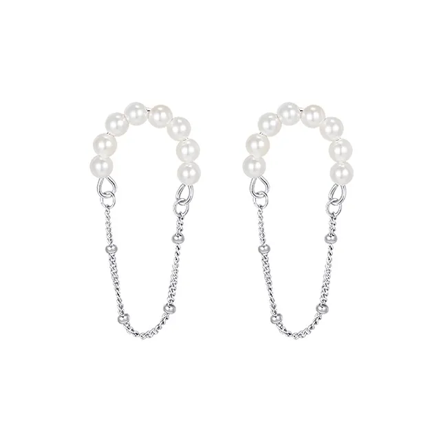Daisy Dream 925 Sterling Silver Clip On Earrings Women's-0