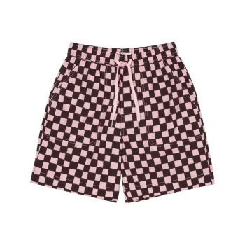 Vans x RIROO Asian Artist Collection Off THE WALL RIROO Casual Shorts Women's Black Pink