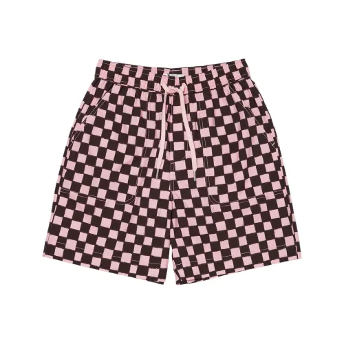 Vans x RIROO Asian Artist Collection Off THE WALL RIROO Casual Shorts Women's Black Pink