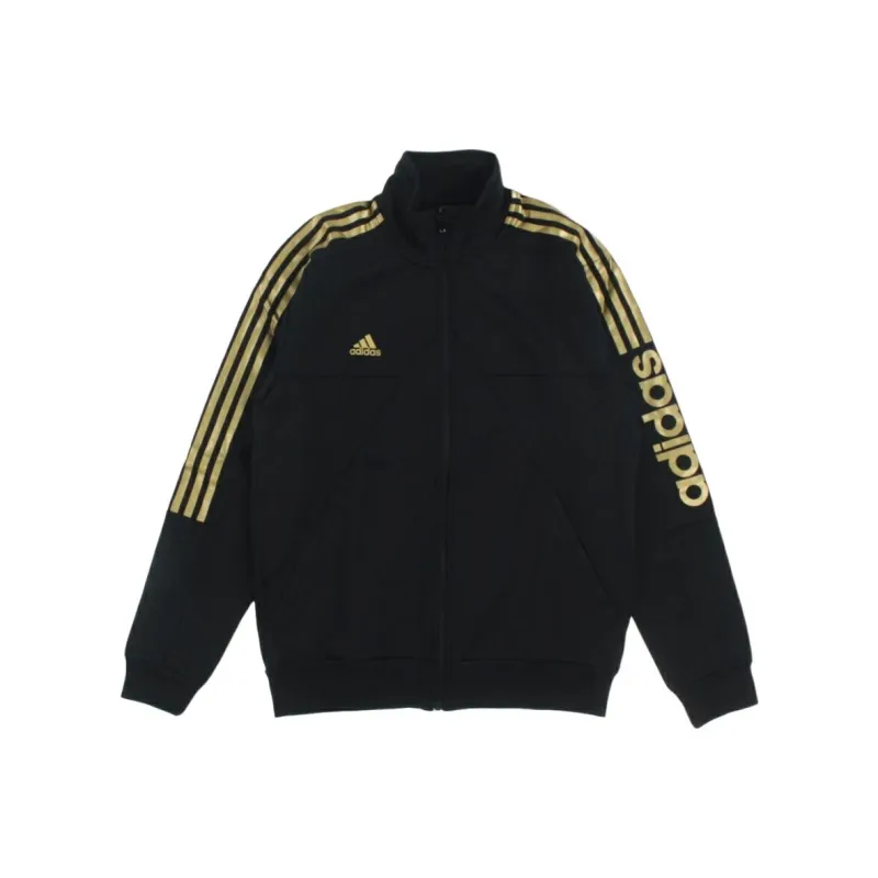 Adidas Jackets & Coats Men's Black Gold-0
