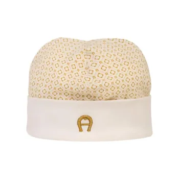 AIGNER Cotton, Elastane Baby Hat Kids' Yellow