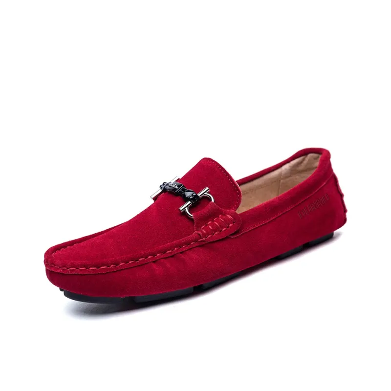 Dunnu Loafers Men Blue-5