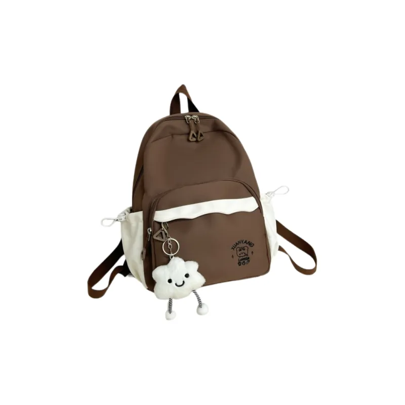 WXRX Composite Fabric With Nylon Backpack Women's Multicolor-6