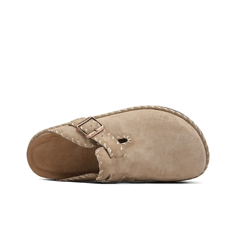 HACKBUTEER Closed Toe Slippers Unisex-19