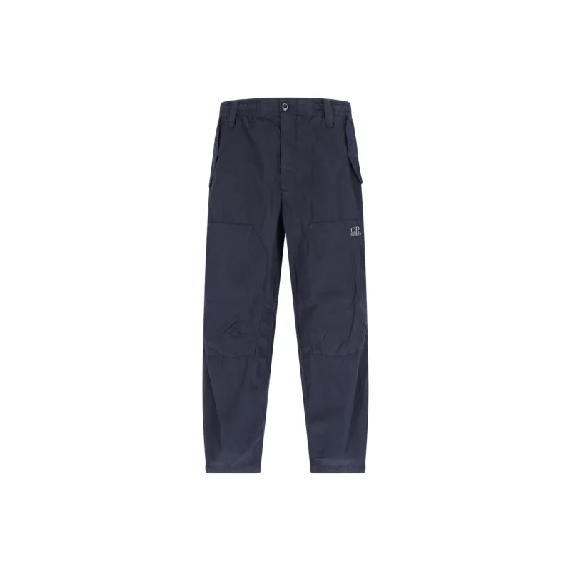 C.P.Company Logo embroidered Trousers-0