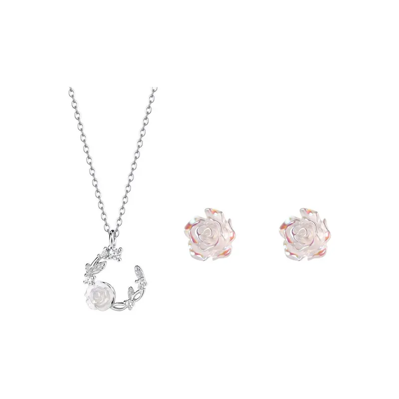 NVBBK Sterling Silver Stud Earrings Women's-8
