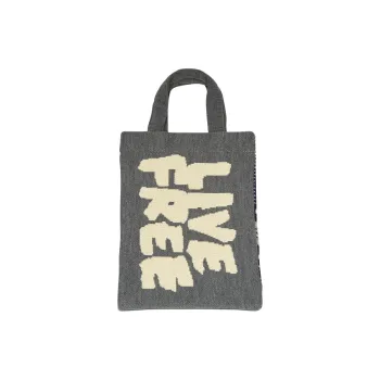 CDG Polyester Tote Bag, Shopping Bag, Handbag Women's Gray